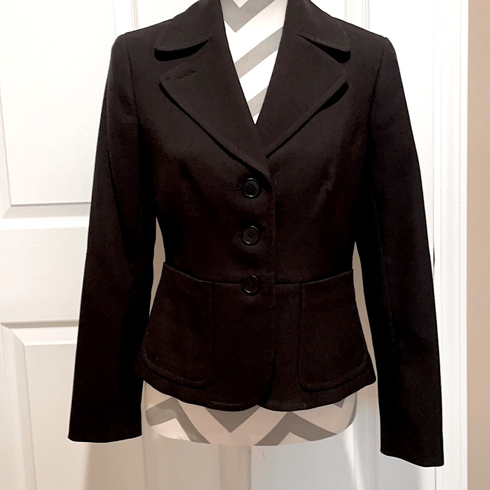 Talbots black suit jacket - Picture 2 of 6